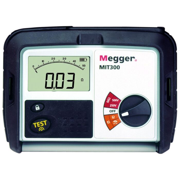 Megger MIT300 Insulation & Continuity Tester, 250V, 500V