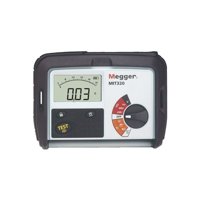 Megger MIT320 Insulation & Continuity Tester, 250V, 500V