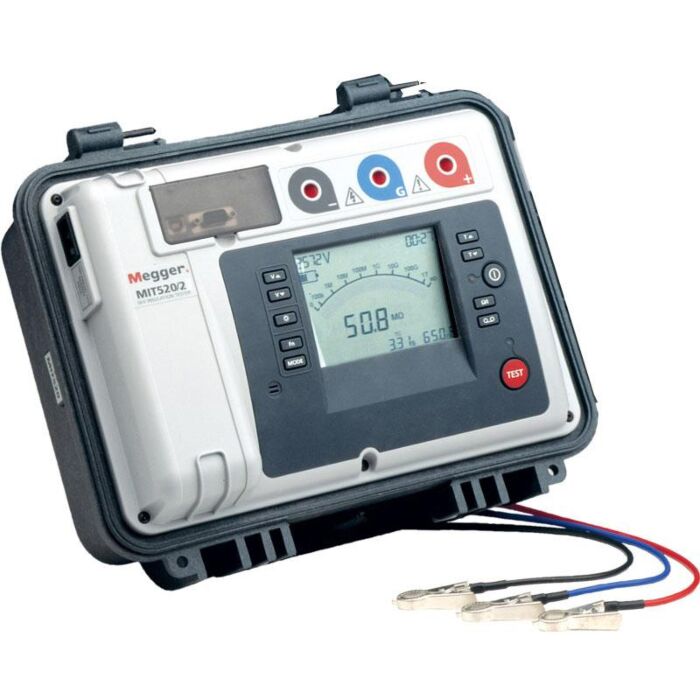 Megger MIT520 for Rent, 5kV Insulation Tester