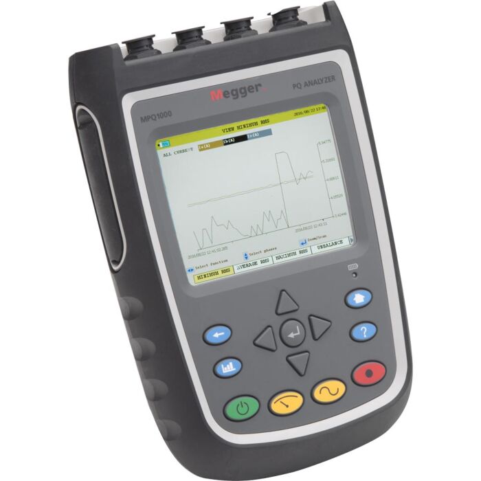 Megger MPQ1000-BASIC 8-Channel Three-Phase Handheld PQ Analyzer