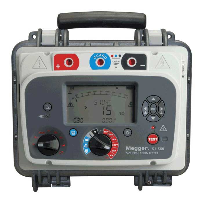 Megger S1-568 5kV Diagnostic Insulation Tester with noise rejection