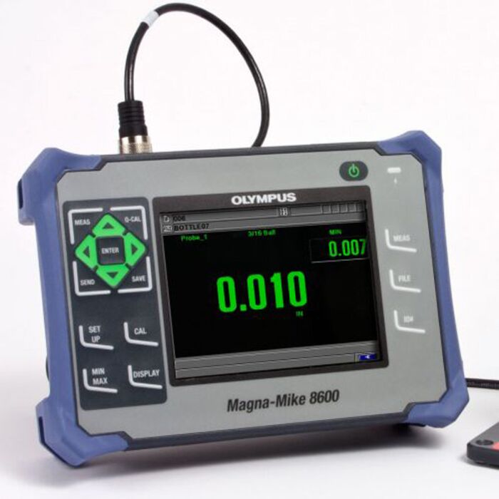 Olympus Evident MAGNAMIKE-8600 for Rent, Magnetic Thickness Gauge for Nonferrous Materials to 25.4m