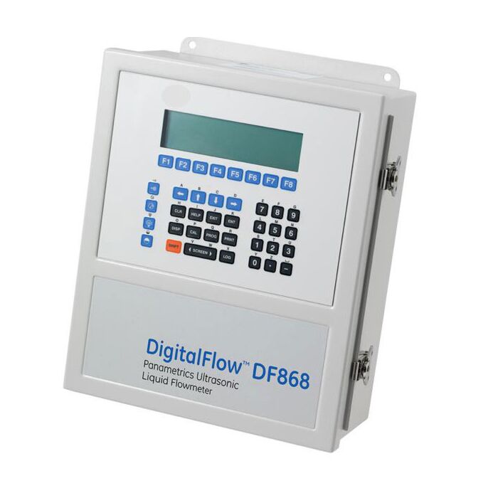 Panametrics DF868-2-11-101000-0 Fixed Installation Flowmeter, 2- Channel, 100-120VAC