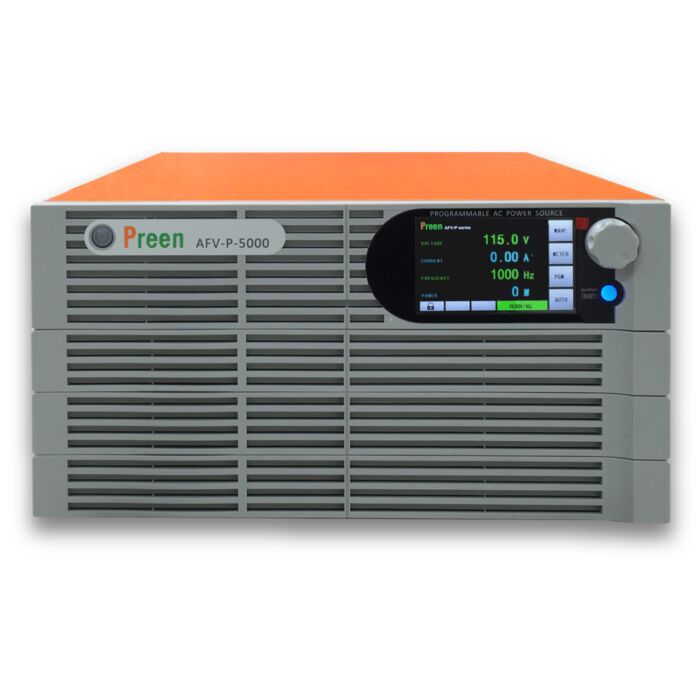 Preen Power AFV-P-5000A Rack mt programmable AC power source 5000VA, 15~1000Hz