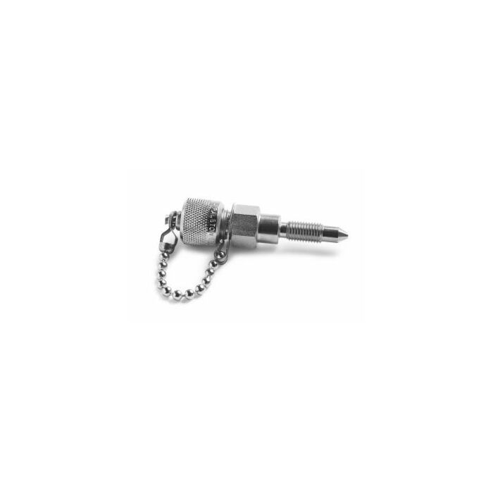 Ralston Instruments QTFT Bleeder Screw Adapter M8 x 1 gauge valve bleed port