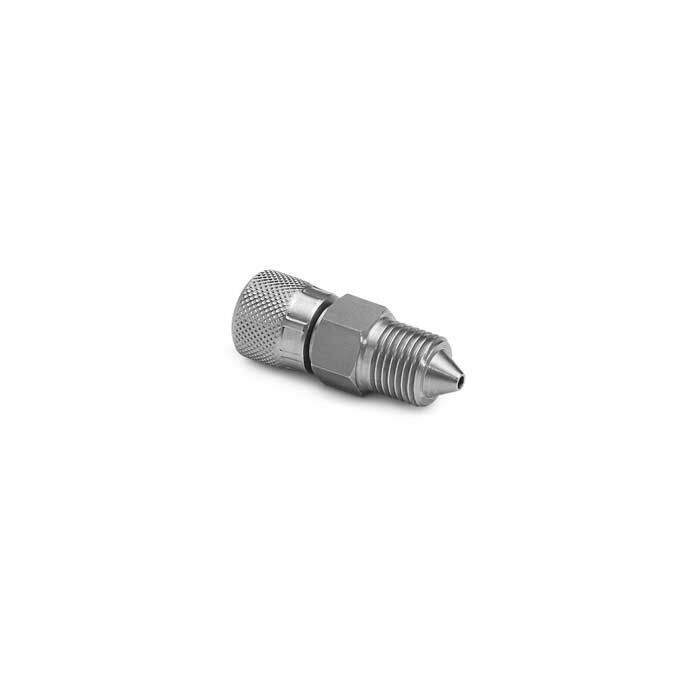 Ralston Instruments QTHA-2MSA-XH High Pressure Adapter, 1/4" Male HIP x Female QT, Stainless Steel Adapter