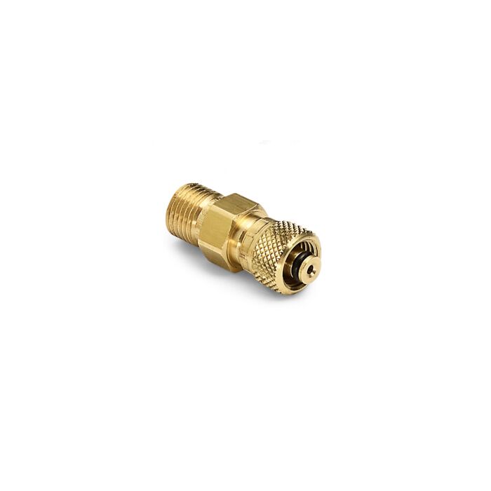 Ralston Instruments QTHA-2TB0 1/4" Tube Adapter for Quick-Test Hose, Brass