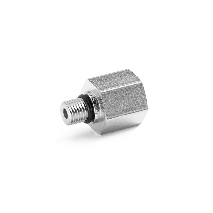 Ralston Instruments QTHA-3S2F-Stainless Steel 1/4" Female NPT outlet port, Stainless Steel Adapter
