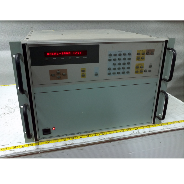 Racal 1251 for Rent, High Density Switch Controller mainframe, REV. A, 120V, 60HZ