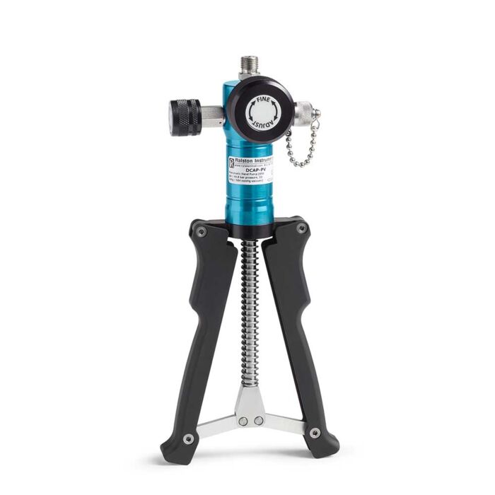 Ralston Instruments DCAP-PV Vacuum Pressure Pump, 650PSI (4.5 mPa) 28.5" HgVac, 1/4" NPTM, 3'Hose