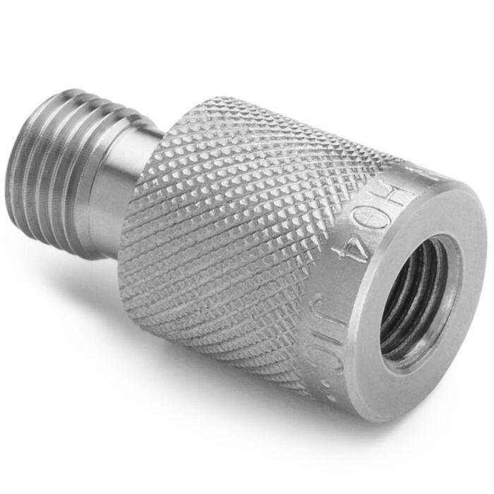 Ralston Instruments QTHA-2FSF-QD 1/4" Female 37 Degree Flare x Male QT, No Check Valve, Stainless Steel Adapter
