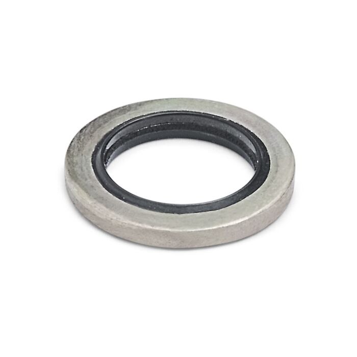 Ralston Instruments QTHA-4BR-RS 1/2" Male RS Bonded Seal Ring, Steel & Buna-N
