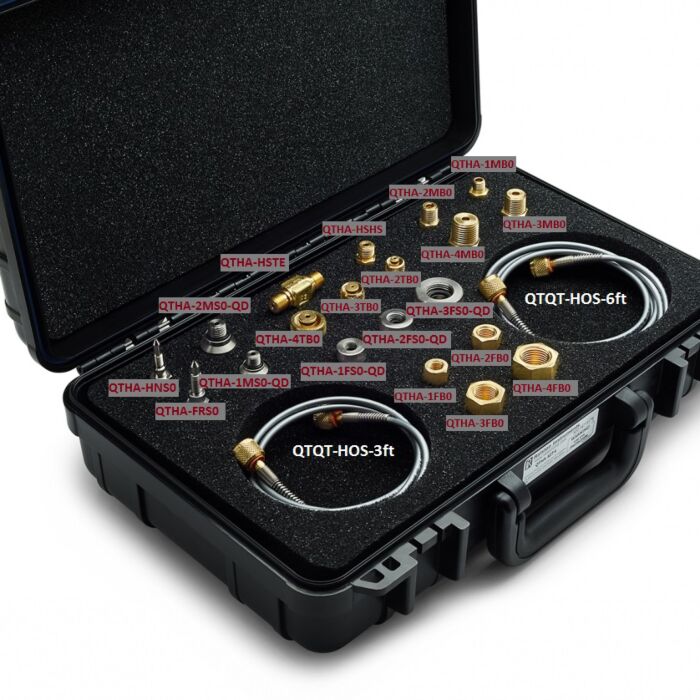 Ralston Instruments QTHA-KIT4 Universal Quick-test Hose and Adapter Kit