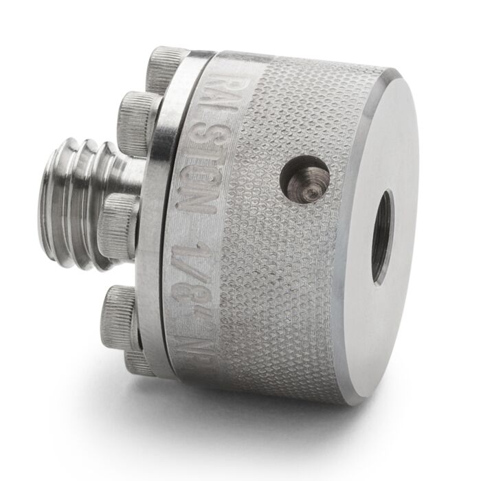 Ralston Instruments XTHA-2FSF-QD Female 37 degree Flare x Male Quick-test, no Check-valve, Stainless Steel Adapter
