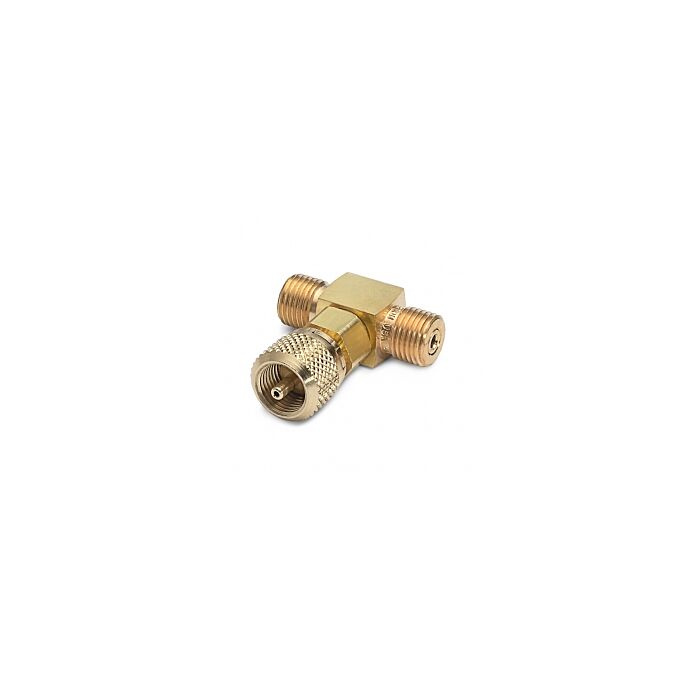 Ralston Instruments QTHA-HHCB Hose Tee, Brass