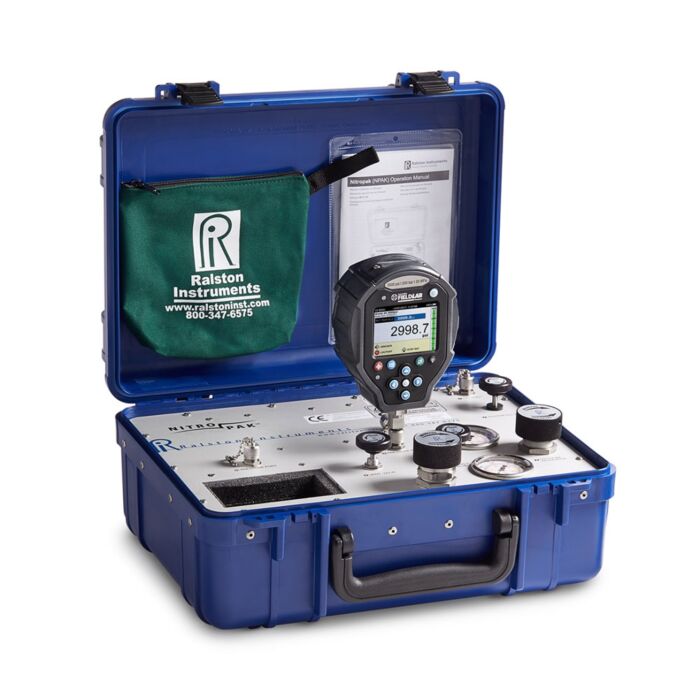 Ralston Instruments NPAK-1KPSIG-FL Nitrogen Calibration Source, 1000PSI/70bar/7mPa
