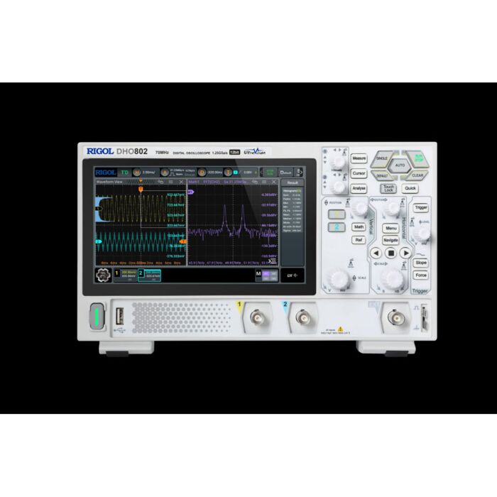 Rigol DHO802 Digital Oscilloscope, 70MHz, 1.25GSa/s, 2 channels