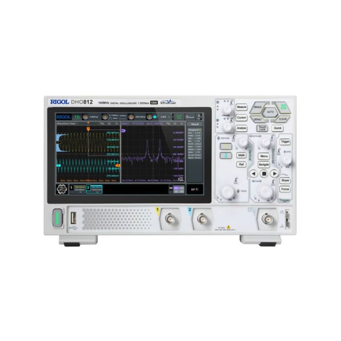 Rigol DHO812 Digital Oscilloscope, 100MHz, 1.25GSa/s, 2 channels