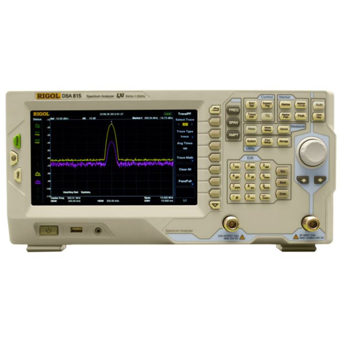 RIGOL DSA815-TG for Rent, Spectrum Analyzer with Tracking Generator, 9kHz-1.5GHz