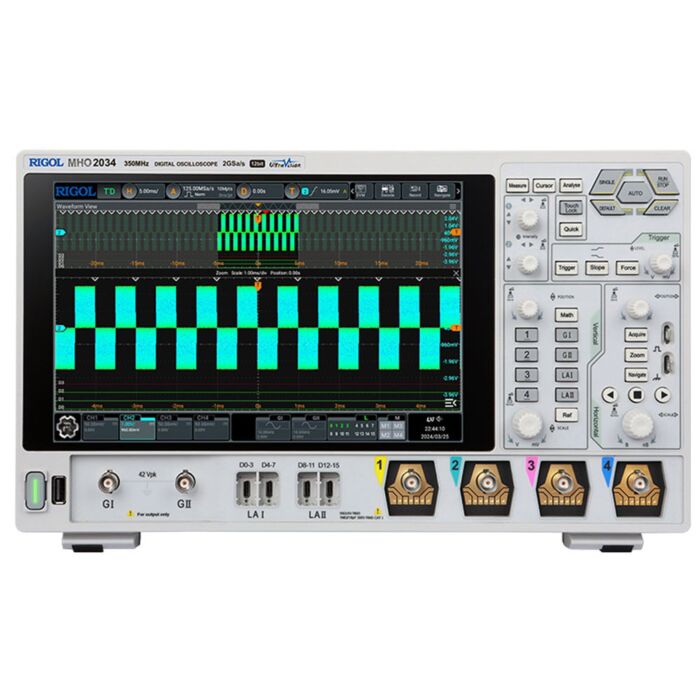 Rigol MHO2034 Digital Oscilloscope, 350MHz