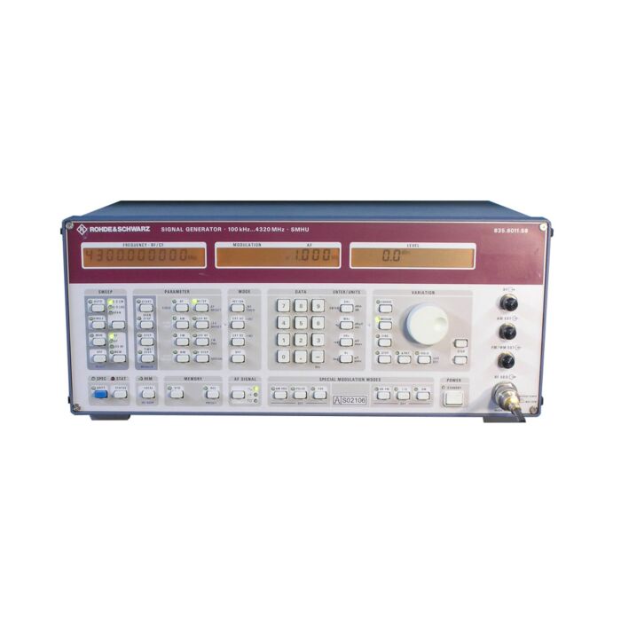Rohde SMHU USED FOR SALE High Accuracy Signal Generator 100kHz-4.32GHz