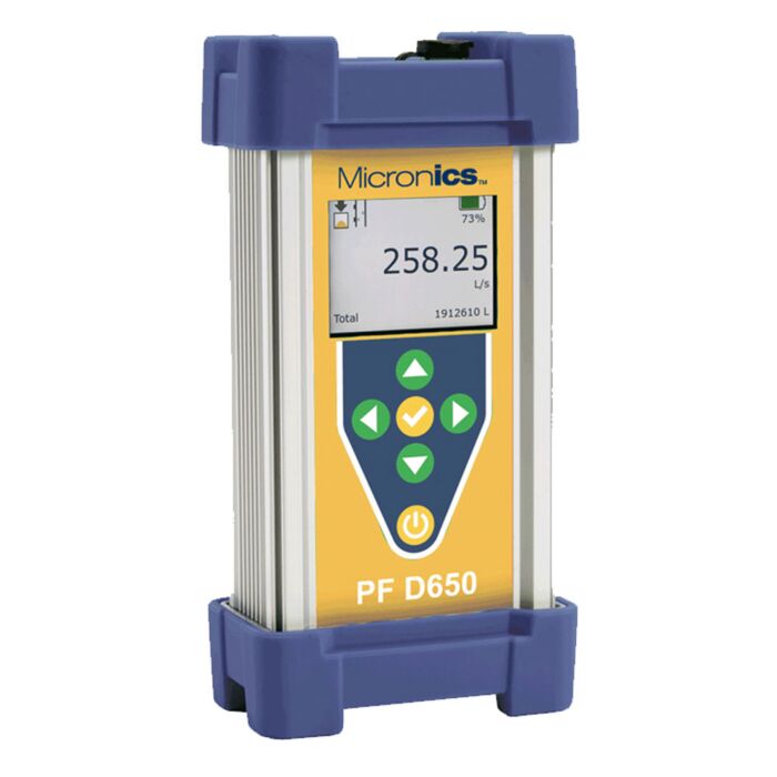 Micronics PF D650 Portable Doppler Flow  Meter