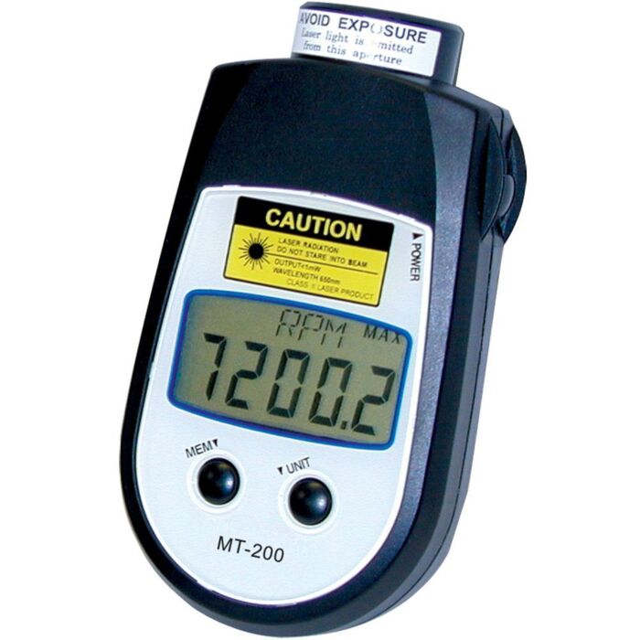 Shimpo MT-200 Combination Contact/Non-Contact Pocket Tachometer