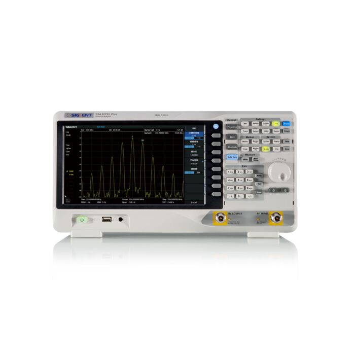 Siglent SSA3075X PLUS Spectrum Analyzer, 9KHz-7.5GHz 