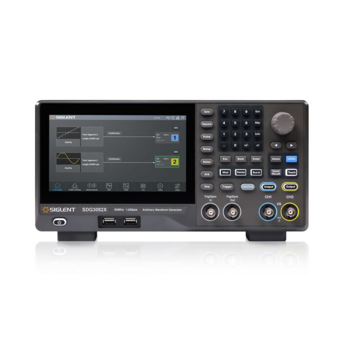 Siglent SDG3082X 80MHz 2 Channel, 1.2GSa/sec Function/Arbitrary Waveform Generator