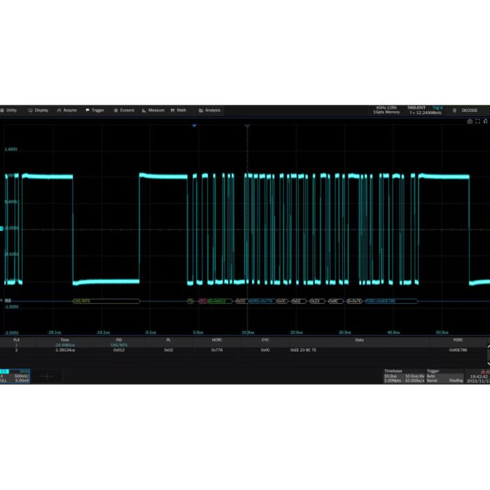 Siglent SDS7000A-FlexRay  Trigger/Decode, For SDS7000A Oscilloscopes