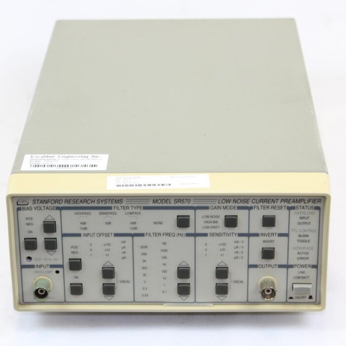 Used Stanford Research Systems SR570 Current Preamplifier