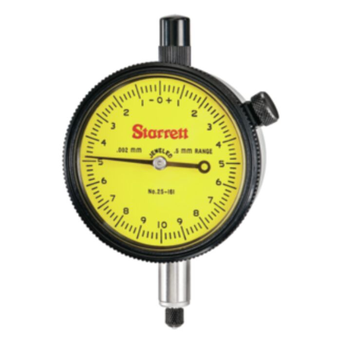 Starrett 25-161J 53250 2 1/4" Dial Indicators Jeweled