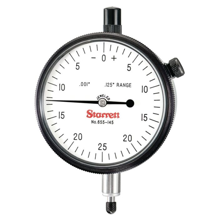 Starrett 655-145JN/S 53571 2 3/4" Dial Indicator .125"
