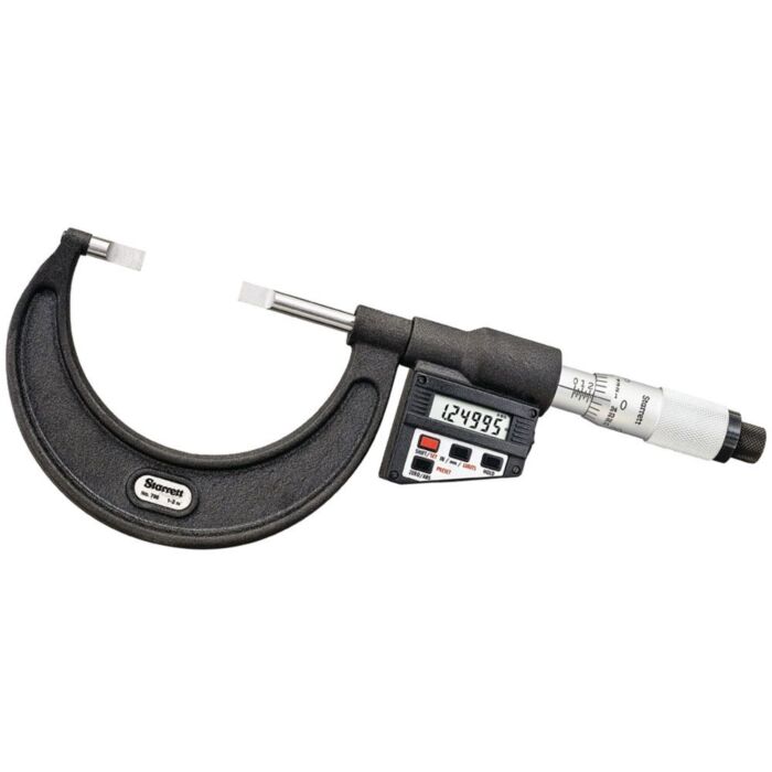 Starrett 786MEP-75 66127 Digital Micrometer 50-75mm
