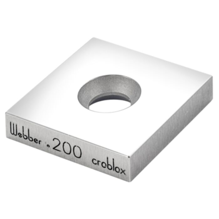 Square Gage Block .200" Croblox Grade 1-Gage Blocks