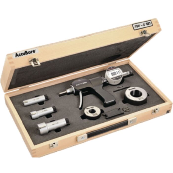 Starrett S781BXTEZ AccuBore Electronic Bore GageSet,3-Point Contact .750-2"Rnge