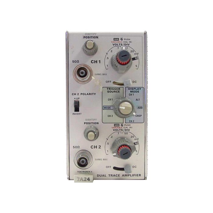 Tektronix 7A24 for Rent, Dual-Trace Amplifier