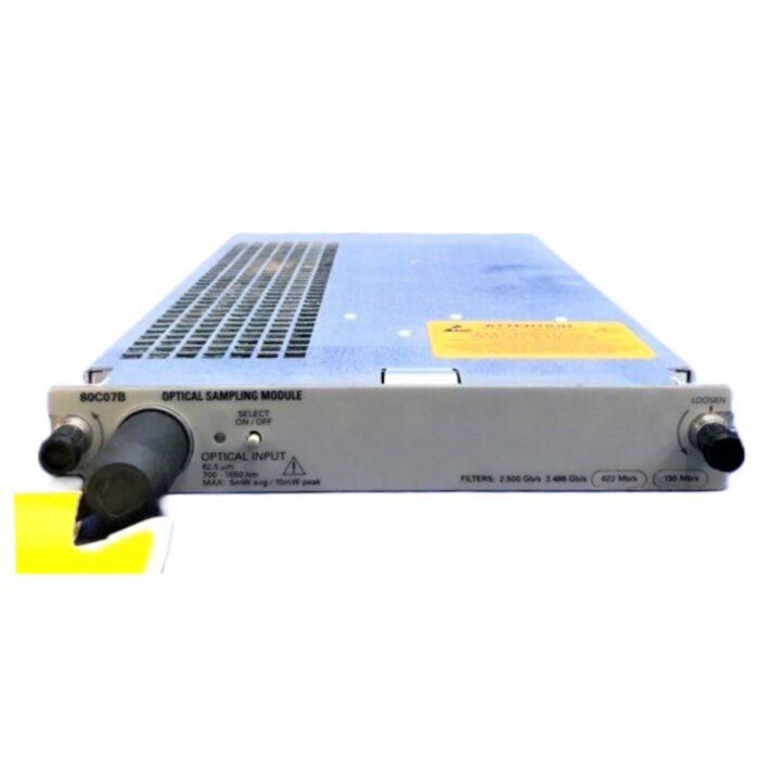 Tektronix 80C07B for Rent, Optical Sampling Module, Mulitrate, 2.5GHz Electrical