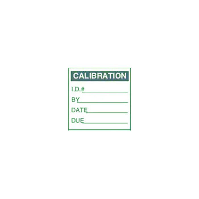 Mouser Electronics QUP6GR-Calibration Labels