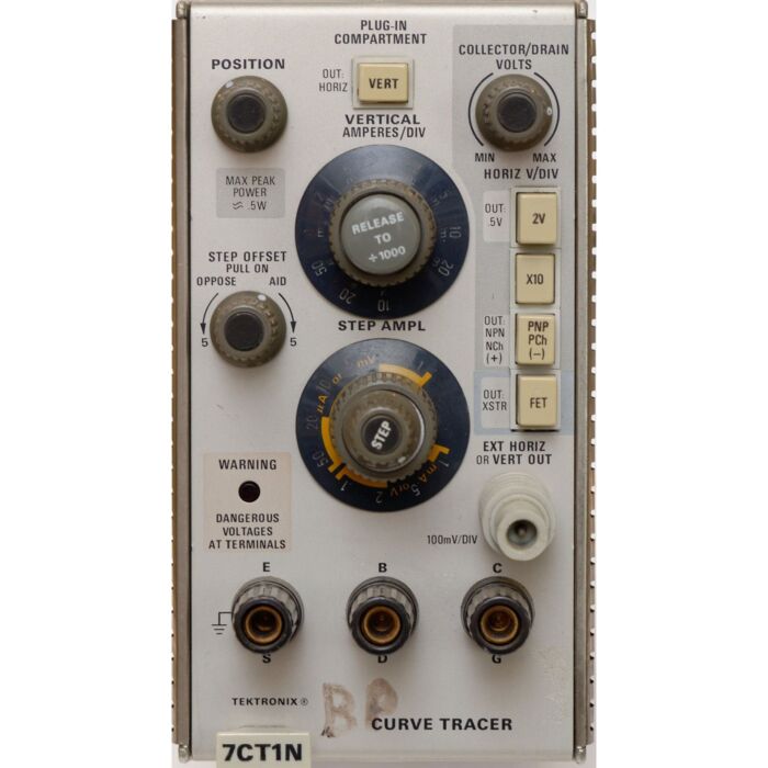 Tektronix 7CT1N for Rent, Curve Tracer