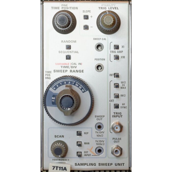 Tektronix 7T11 for Rent, 14 GHz Sampling Sweep Unit Plug-In