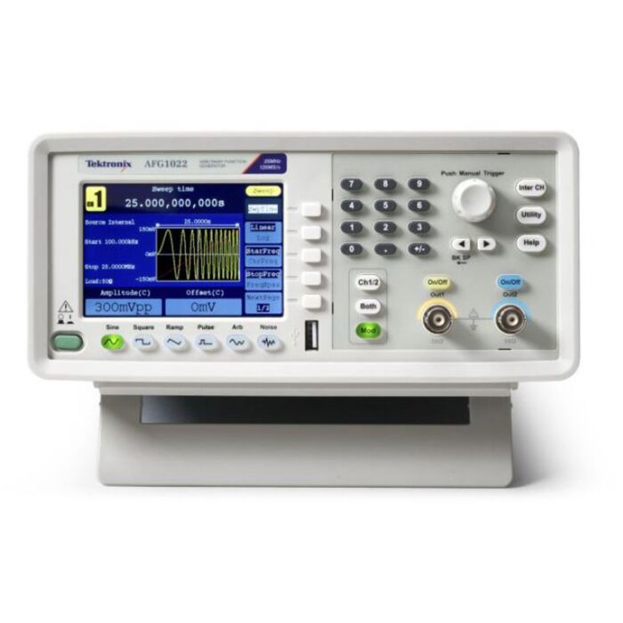 Tektronix AFG1062 Arbitrary /Function Generator, 2 Channel, 60MHz, 300 MSa/S