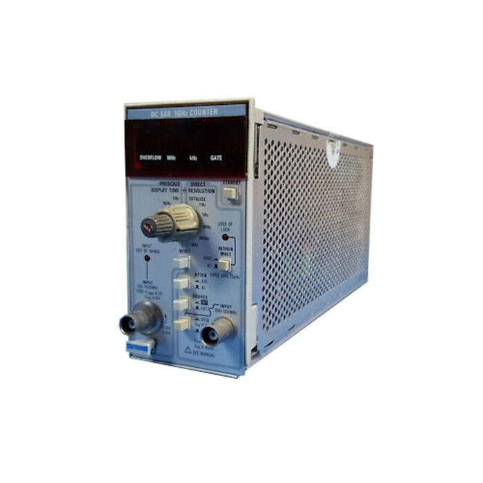 Tektronix DC508 for Rent, Frequency Counter Plug-in, 10 Hz to 1 GHz