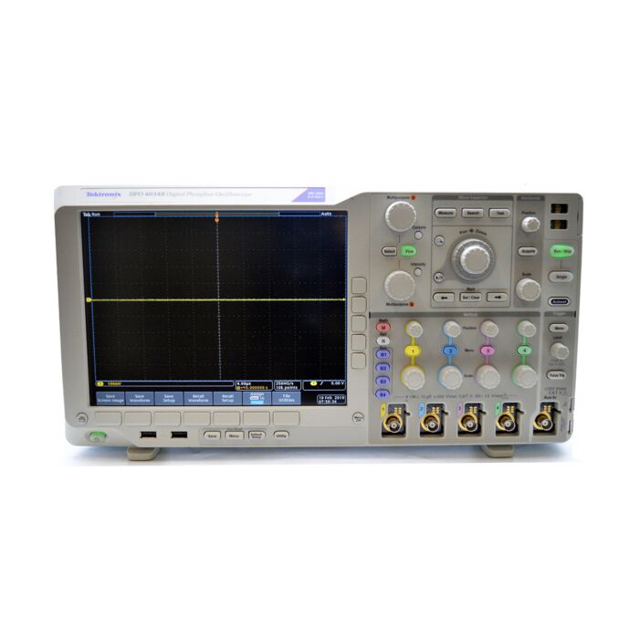 Tektronix DPO4034B USED FOR SALE Digital Phosphor Oscilloscope, 350 MHz, 4 Ch., 2.5 GS/s