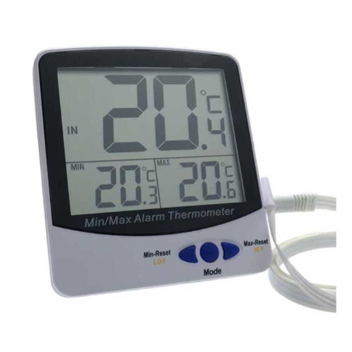 Thermco ACC895WDIG Triple Display, Large Digit MIN/MAX, Digital Thermometer, -50/70C&F