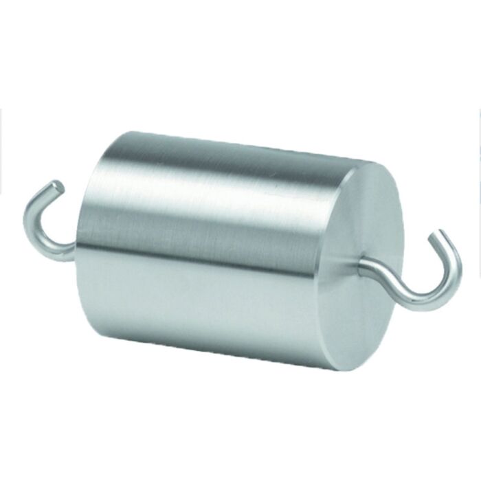 Troemner 12404-SW 10kg Class F SS Hook on Top & Bottom Weight w/NVLAP Cert.