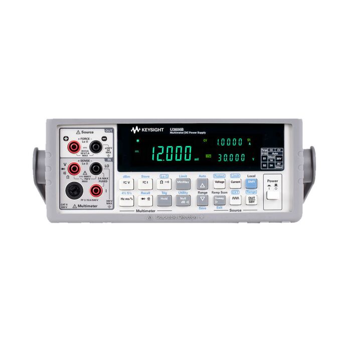 Keysight U3606B Multimeter-DC Power Supply, 5.5 Digit, 1000V/3A/30W PS, USB, GPIB