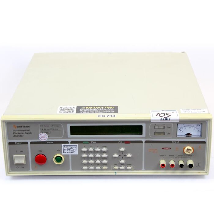Used Quadtech GUARDIAN 6000 AC/DC/IR/GC Safety Analyzer Hipot for Sale