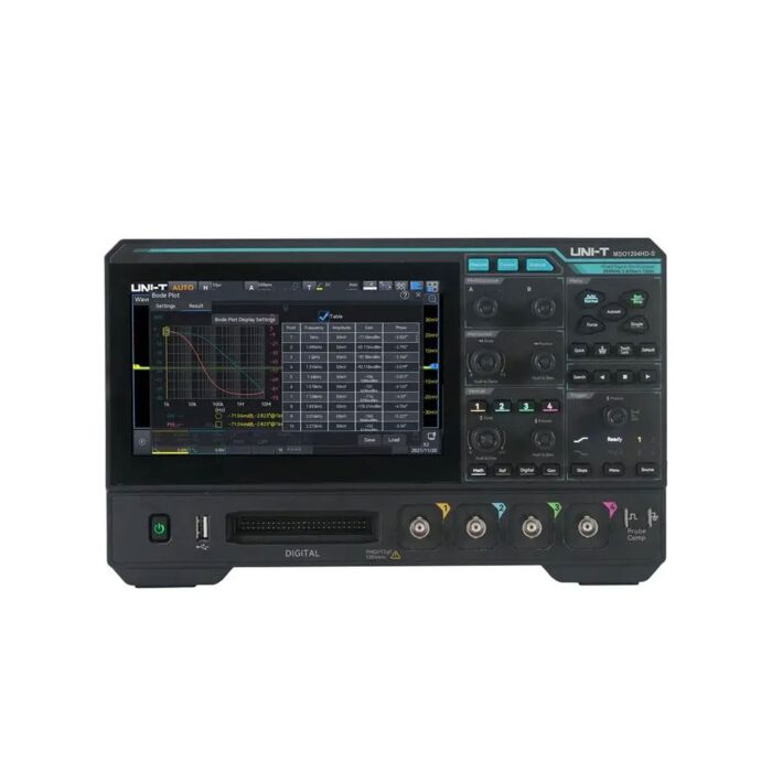 Uni-T  MSO1154HD-S 150MHz 2 Channel MSO Oscilloscope with 1 Channel AWG