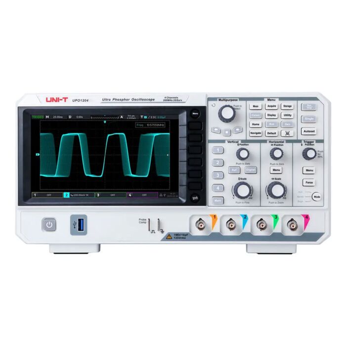 UNI-T UPO1204 200MHz 4 Channel DSO Oscilloscope